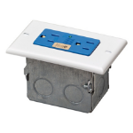 Leviton 47605-ACS socket-outlet NEMA 5-15R Blue, White
