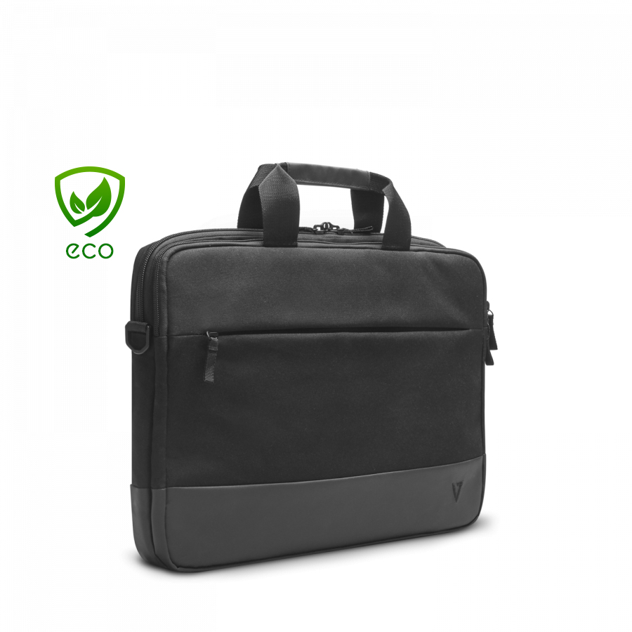 Image of V7 CTP14-ECO-BLK laptop case 35.6 cm (14") Briefcase Black