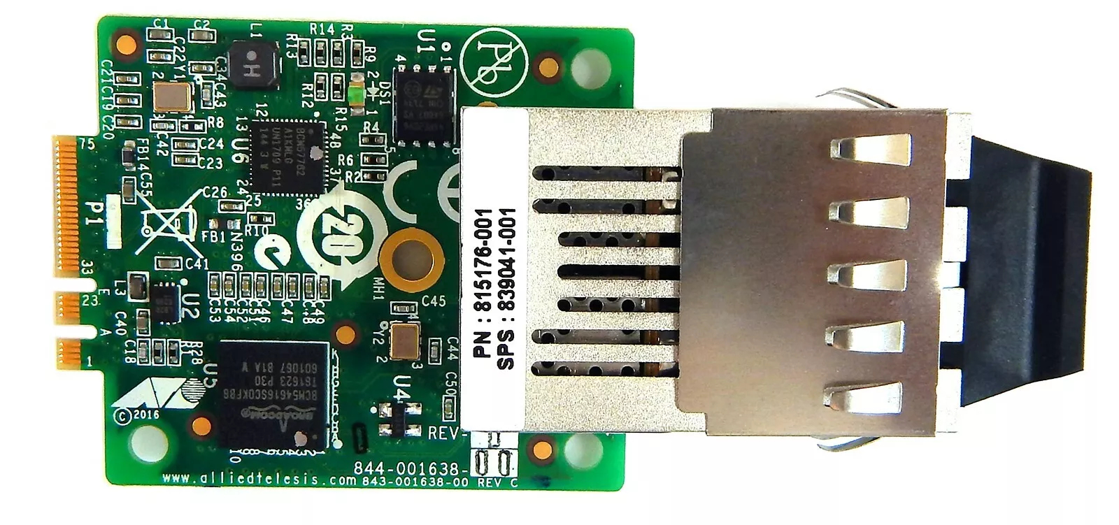 Image of Allied Telesis AT-29M2/SC-AA-001 network card Internal Fiber 1000 Mbit