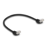 DeLOCK 80260 netwerkkabel Zwart 0,5 m Cat6a SF/UTP (S-FTP)
