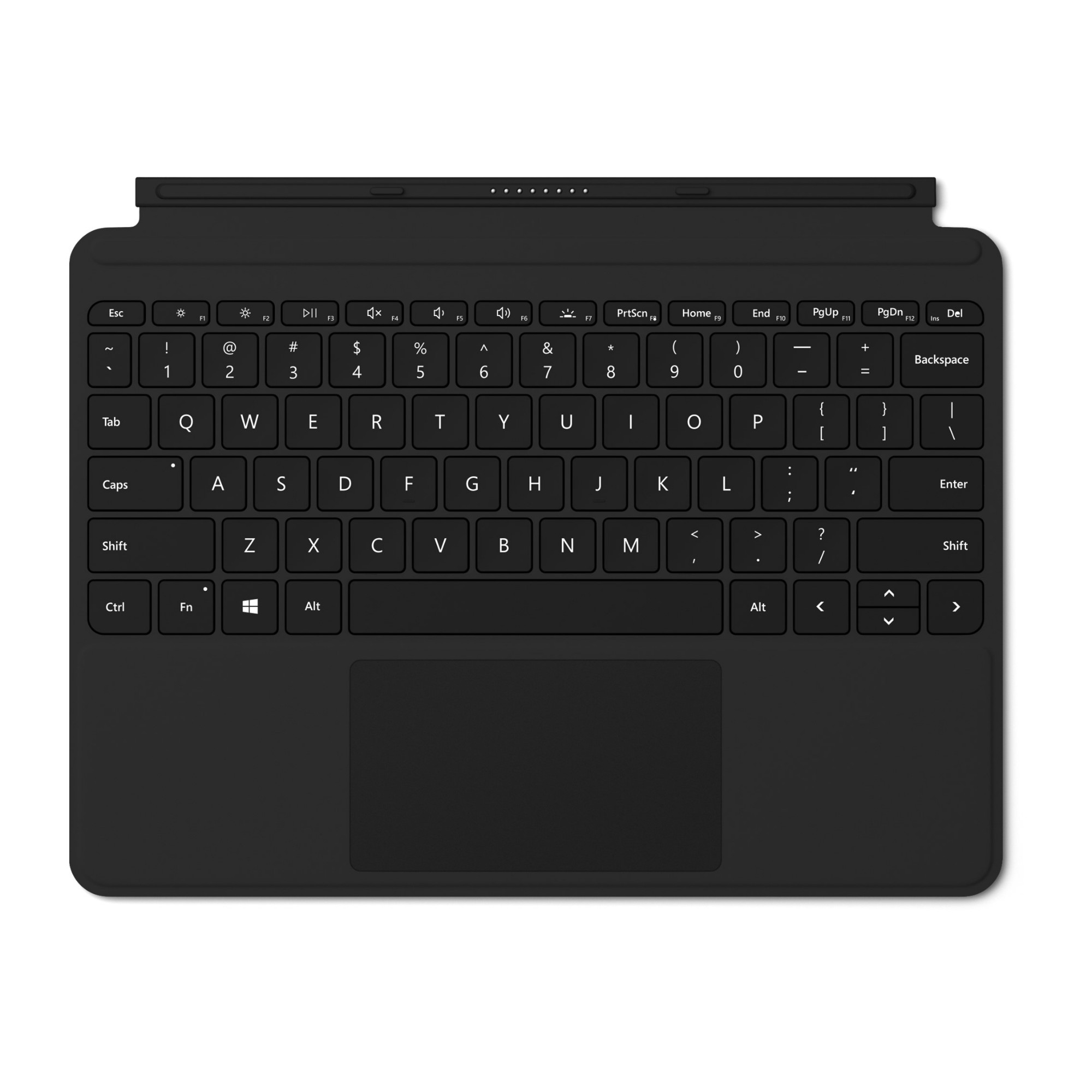 Microsoft Surface Go Type Cover QWERTY Black Microsoft Cover port