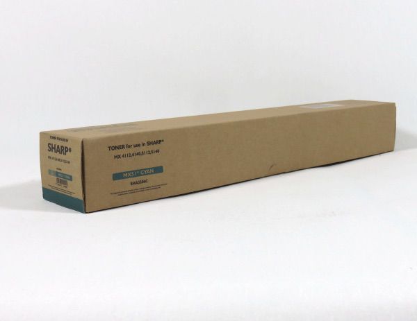 Image of DATA DIRECT Sharp MX51GTC MX4112 5112 Toner Cyan Remanufactured