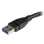 StarTech.com USB 3.0 A-till-A förlängningskabel – 15 cm, svart