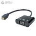 CONNEkT Gear Mini DisplayPort to VGA Active Adapter - Male to Female (Mini DP Source)