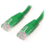 StarTech.com 10 ft Green Molded Category 5e (350 MHz) UTP Patch Cable networking cable 3 m