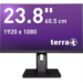 Wortmann AG TERRA 2463W LED display 60,5 cm (23.8") 1920 x 1080 Pixeles Full HD Negro