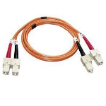 Moxa 50501 fibre optic cable 2x ST OM1 Orange