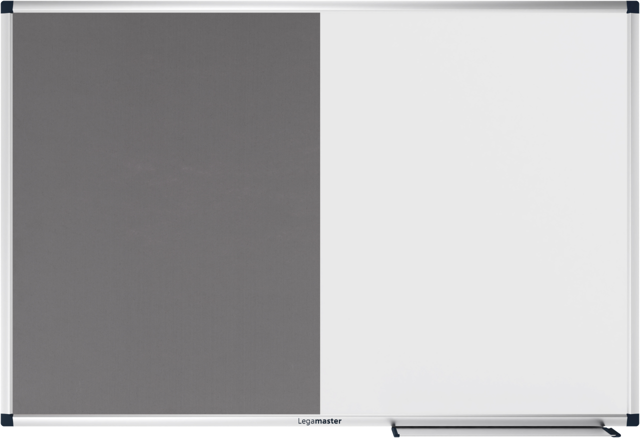 Legamaster UNITE combiboard felt-whiteboard 60x90cm grey