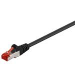 Microconnect 0.25m Cat6 RJ-45 networking cable Black F/UTP (FTP)