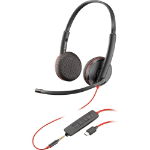 POLY Blackwire C3225 Stereo USB-C Headset