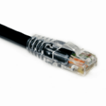 Weltron 90-C5ECB-BK-005 networking cable Black 60" (1.52 m) Cat5e U/UTP (UTP)