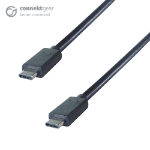 connektgear 1m USB 4 240W Connector Cable Type C Male to Type C Male - SuperSpeed 40Gbps
