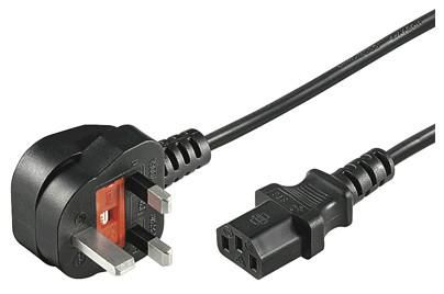 MicroConnect PE090410 Power Cord UK Type G - C13 1M - Image 3
