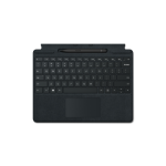 Microsoft Surface Typecover Alcantara with pen storage/ With pen Black Pro 8 & X & 9