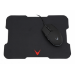 Varr Gaming Mouse and Mousepad/Mat Set, Gaming Mouse: Wired USB Mouse (Black/Red), Adjustable DPI (800, 1600, 2400 or 3200dpi), 6 Button with Scroll Wheel, Popular USB-A connection, Optical, LED Red backlight, Mousepad/Mat: Size 295x210x2mm