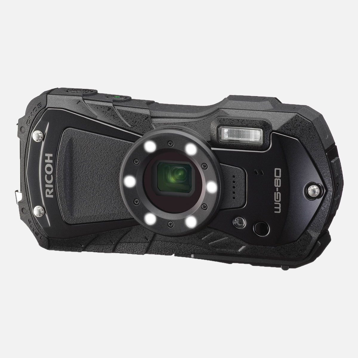 Image of Ricoh WG-80 1/2.3" Compact camera 16 MP CMOS 4608 x 3456 pixels Black