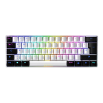 Sharkoon SGK50 S4 keyboard USB QWERTZ German White