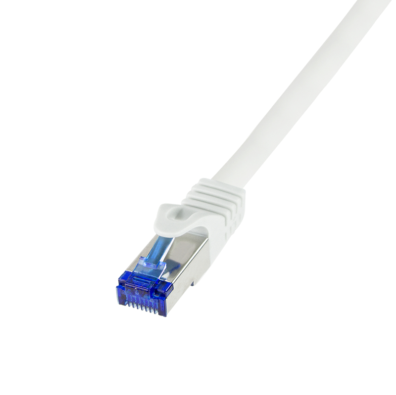 Photos - Cable (video, audio, USB) LogiLink C6A111S networking cable White 20 m Cat6a S/FTP  (S-STP)