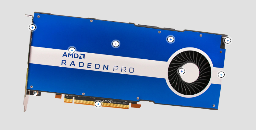 Image of AMD Pro W5500 Radeon Pro W5500 8 GB GDDR6