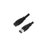 LMP 5019 FireWire cable 1.8 m 6-p 9-p Black