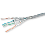 ROLINE 21.15.0883 networking cable Grey 100 m Cat6a S/FTP (S-STP)