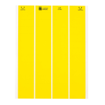 Brady LAT-11-747-5-YL printer label Yellow