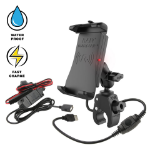 RAM Mounts RAM-B-400-A-UN14W-V7M-1 houder Actieve houder Mobiele telefoon/Smartphone Zwart