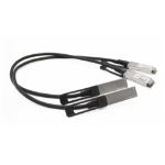 Cisco Meraki MA-CBL-100G-3M fibre optic cable QSFP Black