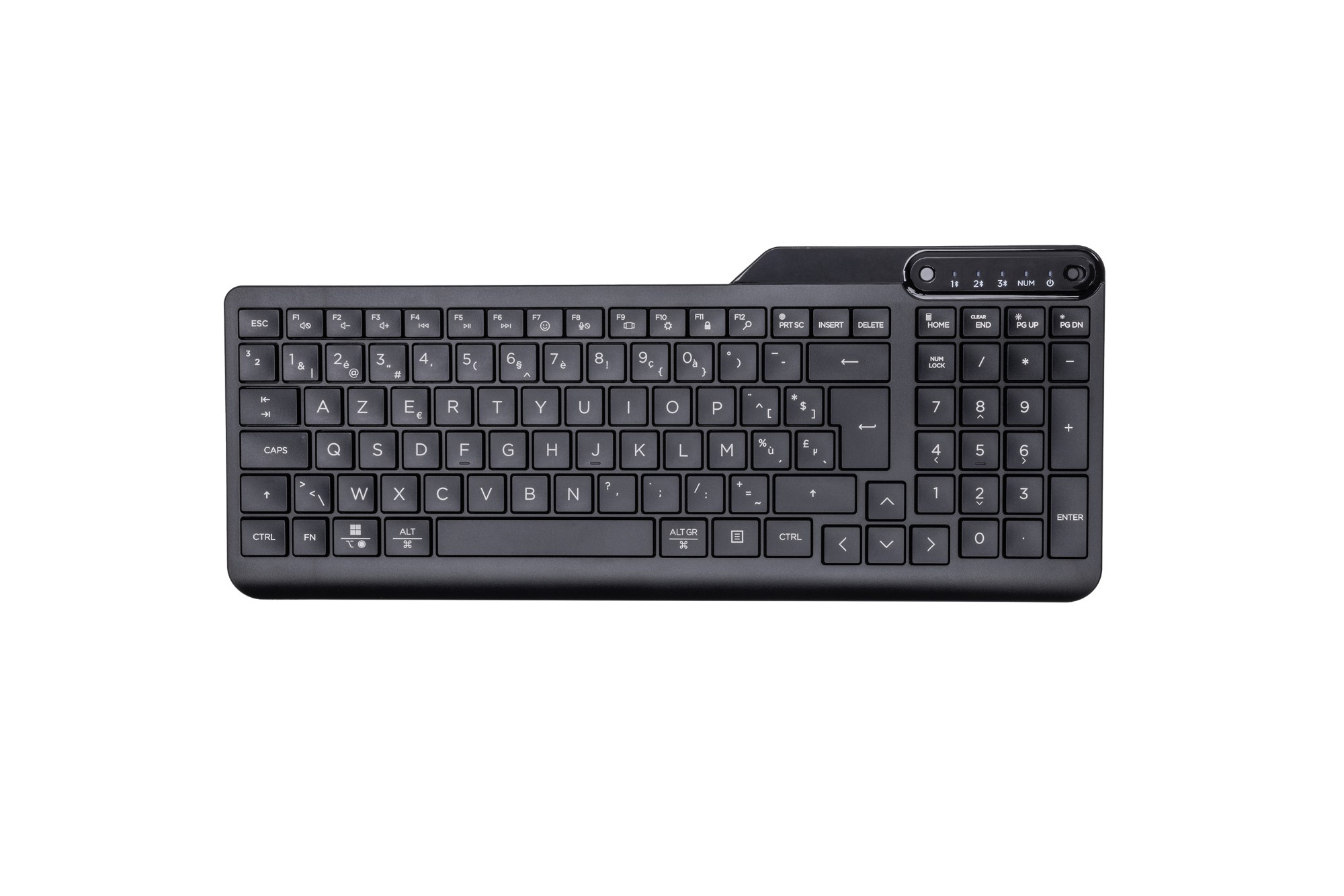 HP 460 Multi-Device Bluetooth keyboard Home AZERTY Belgian Black