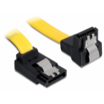 DeLOCK 0.3m SATA M/M SATA-kabel 0,3 m Geel