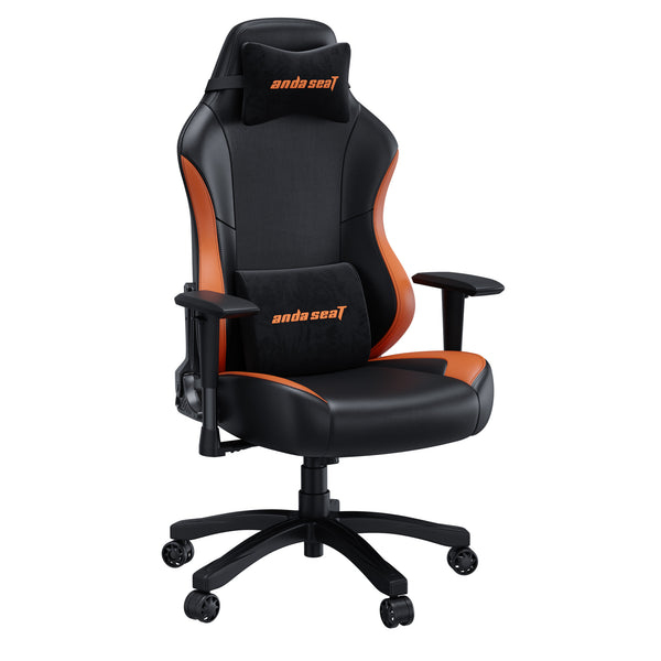 Anda Seat Black/Orange Luna Gaming Armchair Padded Seat