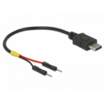 DeLOCK 85418 USB-kabel 0,1 m USB C Zwart