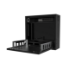 Lanview RWSLMBL1 rack cabinet 2U Wall mounted rack Black