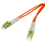 C2G 3m LC/LC Duplex 62.5/125 Multimode Fiber Patch Cable fiber optic cable 118.1" (3 m) Orange