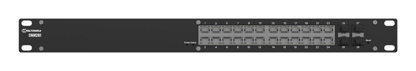 Teltonika Networks Swm281 24-Pors Rck