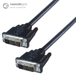 CONNEkT Gear 3m DVI-D Monitor Connector Cable - Male to Male - 18+1 Single link