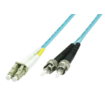 Microconnect FIB412005 fibre optic cable 5 m LC ST OM3 Blue