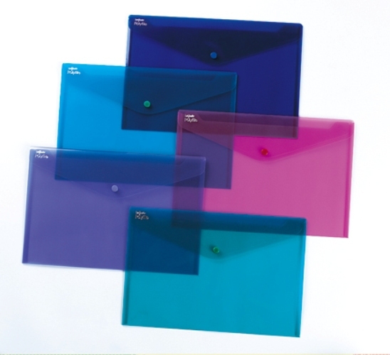 Image of Snopake PolyFile - A4+(Foolscap) Electra Blue A4+