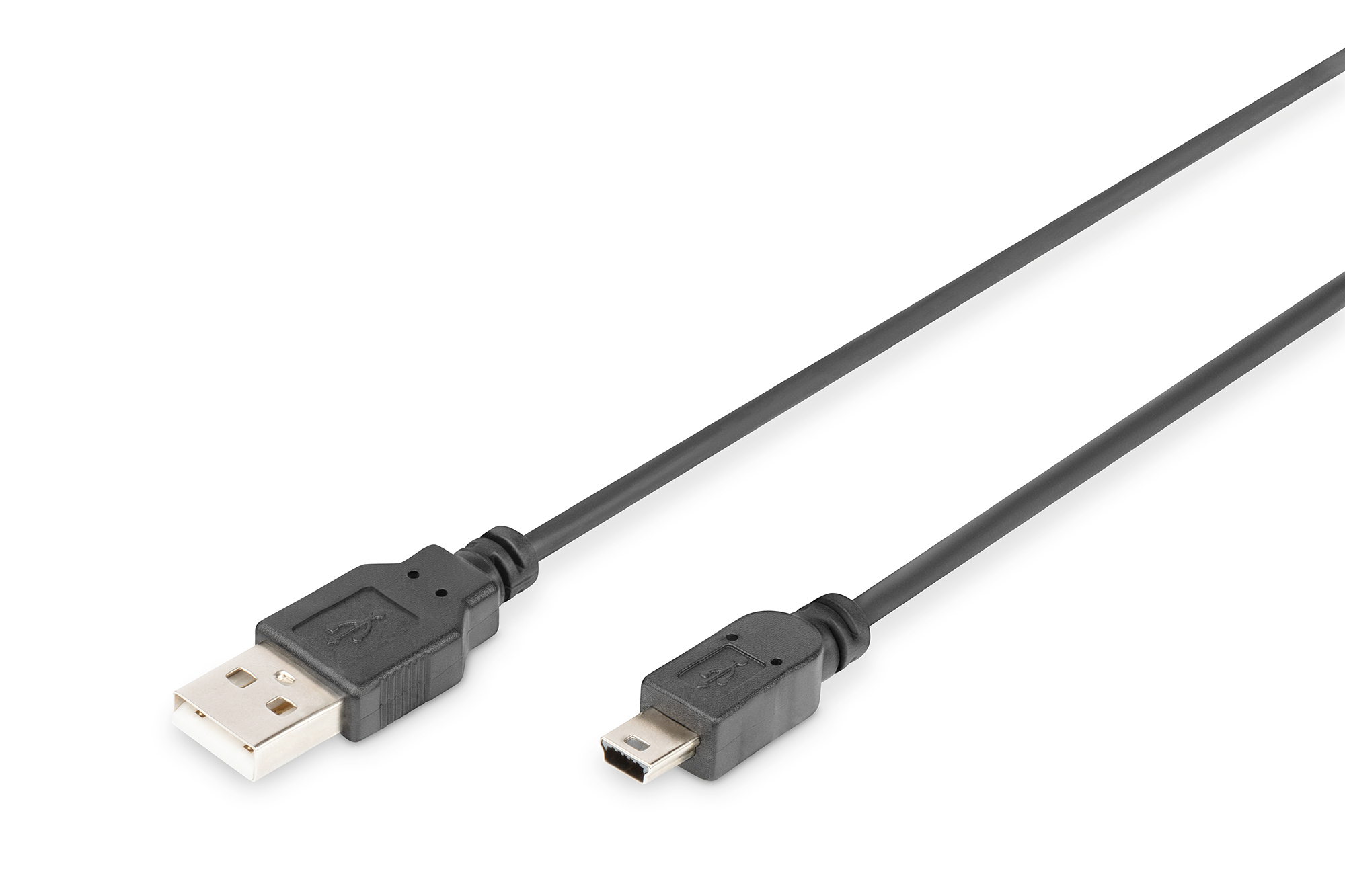 Digitus USB-A - Mini-B connection cable, 1m