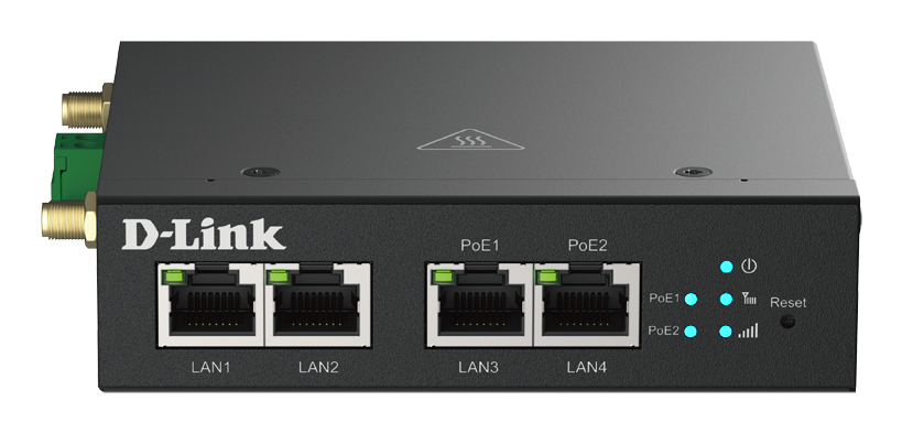 D-Link 4G LTE M2M VPN PoE+ Router
