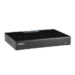 ivsec NR008XA NVR, 8 CHANNELS, 8MP, 8 x POE PORTS, 1 BAY, H265, 4K HDMI, BASIC IVS