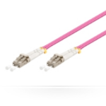 Microconnect 20m, LC/UPC - LC/UPC fibre optic cable OM4 Violet