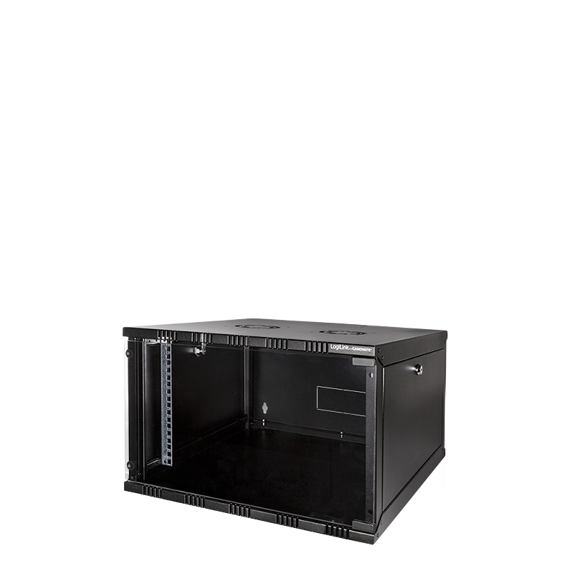 Logilink Black W06b54b Rack Cabinet 6U Wall Mounted Rack