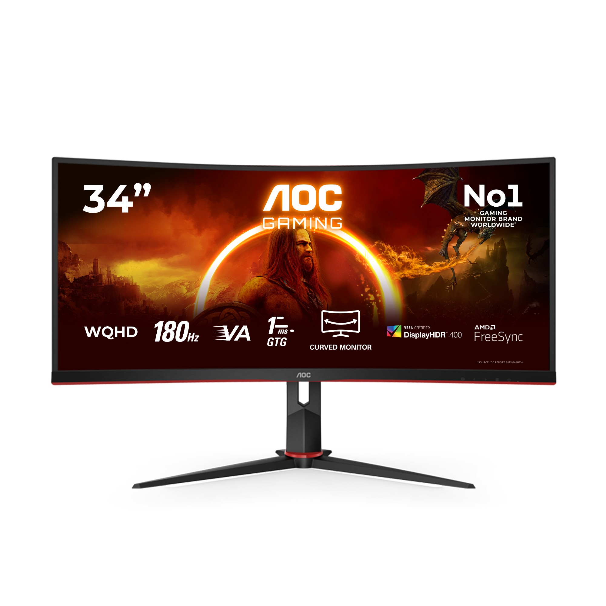 AOC G2 CU34G2XP computer monitor 86.4 cm (34") 3440 x 1440 pixels
