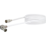 Schwaiger MMC15 052 coaxial cable 1.5 m Mini D F White