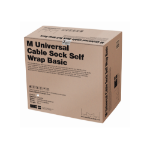Multibrackets M Universal Cable Sock Self Wrap Basic 19mm White 50m