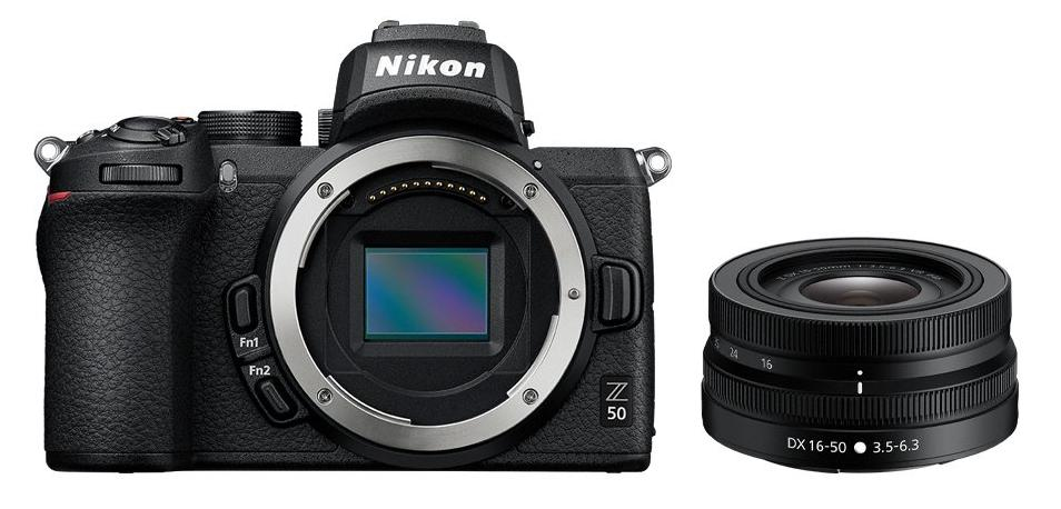 Nikon Z 50 + 16-50mm dx MILC 20.9 MP CMOS 5568 x 3712 pixels Black