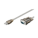 Microconnect USBADB serial cable Grey 1.8 m USB 2.0 A DB9