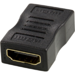 Deltaco HDMI-12 cable gender changer HDMI 19-pin Black