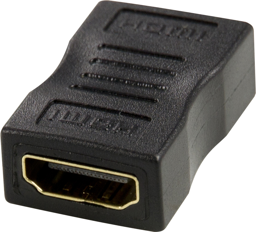 EU Product - HDMI adapter, female to female, black thumbnail